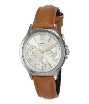 Casio LTP-V300L-7A2 Leather Strap Watch for Women